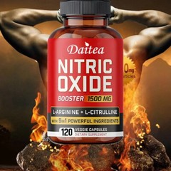 Nitric Oxide Booster 1500mg 9-in-1 Powerful Ingredients