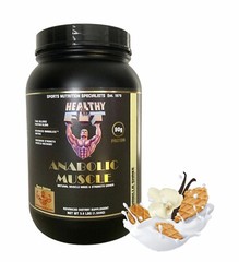 Healthy ‘N Fit Anabolic Muscle (Vanilla) 3.5lb – Premium Mass & Strength Gainer