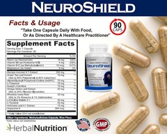 Brain Booster Supplement Memory, Focus, Bacopa, Huperzine & More 90 Caps 3 Pack