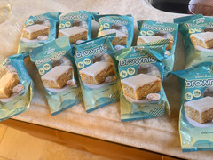 Prime bites protein brownies glazed cinnamon roll 10 count