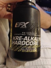EFX KRE ALKALYN HARDCORE Creatine Thermogenic Fat Loss Energy 120 Capsules New