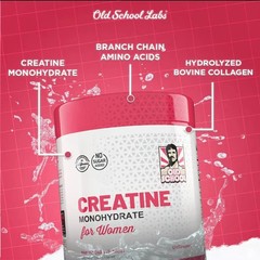 Old School Labs Creatine Monohydrate to Support Women 240g 30 Servings