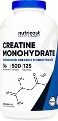 3,000mg Micronized Creatine Monohydrate in 500 Capsules – GMP Certified Quality
