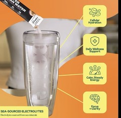 Hyburst Better Than Water Electrolytes Powder Packets Drink Mix Tropical Variety