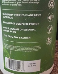 MRM Nutrition Veggie Elite Chocolate Mocha Performance Protein 2.45 lb (E2)