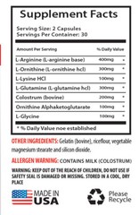 L-Lysine 250 – Muscle Builder XXL 1500mg – Promote Post Workout Recovery 1B