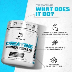 Creatine Monohydrate, Aid Muscle Recovery, Post-Workout Supplement, Antioxida…