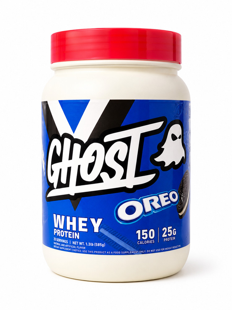 GHOST Whey Protein OREO Flavor 1.3 lb 25g Protein Exp 12/2027 New