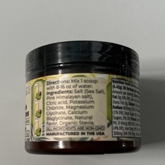 Santa Cruz Paleo Kiwi Lemonade Electrolytes Powder Sugar-Free 30 Servings 5.7oz