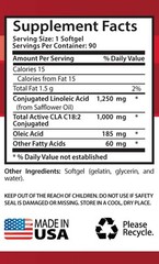 regulate blood sugar – CLA 1250MG – natural anti inflammatory 3 Bottles