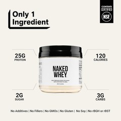 High-Quality 1Lb Whey Protein Powder – 25g Protein, 15 Servings, Keto Friendly
