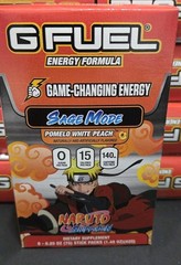 G Fuel Energy Formula Stick Packs Pomelo White Peach No Sugar 10 Boxes Exp 7/25
