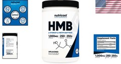 250g Beta-Hydroxy HMB Powder – Unflavored, Muscle Recovery Supplement