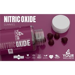 4 Your Wellness, Nitric Oxide, 60 Vegan Gummies
