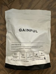Gainful Bag of Pea Protein- single bag, Gluten Free, Sugar Free, Soy Free 420g