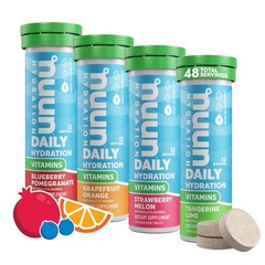 Nuun Vitamins Electrolyte Tablets Vitamin D C E A B6 Folic Acid Magnesium 4