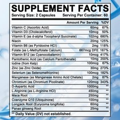 Fertility Supplement for Men for Enhanced Motility & Overall Fertility Support