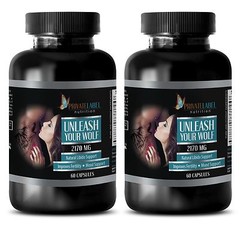 Male Stamina «Unleash Your Wolf» Male Enhancement Pills 2 Bottles, 120 Capsules