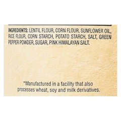 The Daily Crave Lentil Chips: Zesty Himalayan Pink Sea Salt (8 – 4.25 Oz. Bags)
