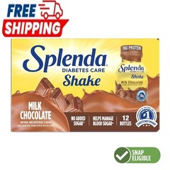 Diabetic Protein Shakes, to Help Manage Blood Sugar, 8oz Milk Chocolate, 12ct
