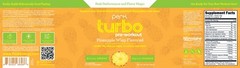Perk Turbo Pre-Workout Pineapple Flavored (20 Servings)