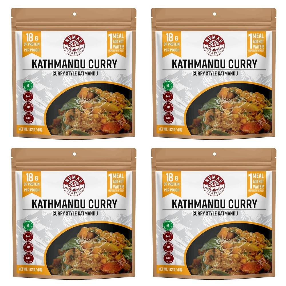 NOMAD NUTRITION Kathmandu Curry 4 Pack