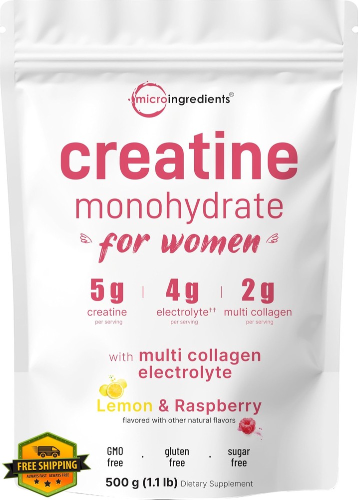 Micro Ingredients Creatine Lemon Raspberry