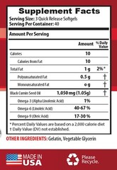 liver support and cleanse supplement – BLACK SEED OIL – black cumin capsules 2B