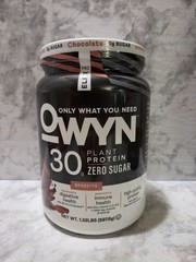 OWYN 30g Plant Protein Powder Zero Sugar Chocolate 1.32 LB 9/2026