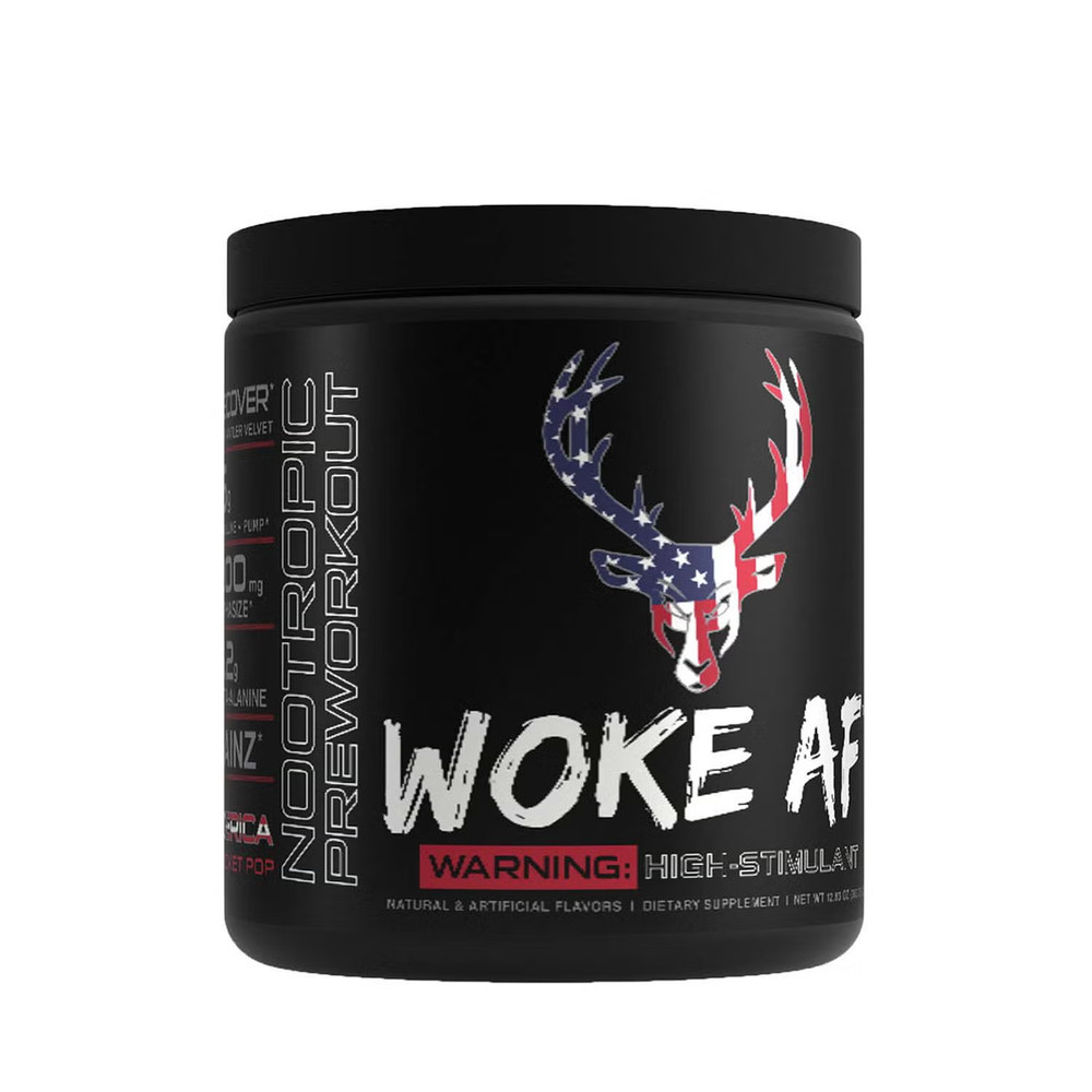Bucked Up Woke AF Pre Workout Energy 30 servings Expire 02/2027