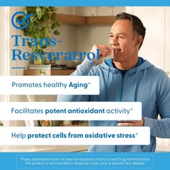 Doctor’s Best Trans Resveratrol 100 mg Supplement for Men & Women – Red Wine Pol