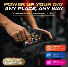 Kukaly Creatine Monohydrate Gummies for Men Women, 9000MG Creatine Gummies