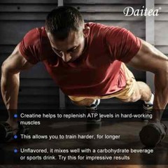 Creatine Monohydrate Softgels – 120 Capsules, 3,000mg per Serving