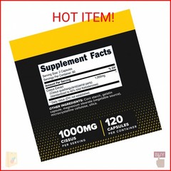 Primaforce Cissus Quadrangularis Extract, 120 Capsules, 1000mg per Serving – Glu