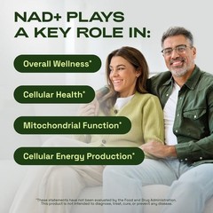 3x Cata-Kor NAD+ Advanced – NAD Supplement with Resveratrol – 180 Capsules