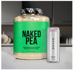 Naked Pea Protein Powder 5LB Unflavored Vegan NSF 76 Servings