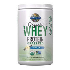 Garden of Life Organic Whey Protein Grass-Fed Vanilla 13.33 oz (378 g)