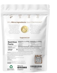Micro Ingredients Electrolytes Powder, 2 lbs | 95 Servings | Sugar Free Workout