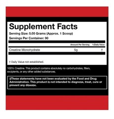 ATHLEAN-X Creatine Monohydrate Powder 1lb 90 Servings Unflavored New