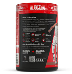 Six Star 100% Whey Protein Plus Triple Chocolate 30g Protein 1.81lb