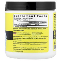Patented Creatine HCl, Raw Unflavored, 1.7 oz (48 g)
