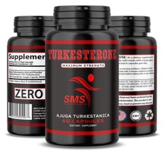 TURKESTERONE 1200mg AKA Ajuga Turkestanica Standardized to 10% 60 Caps Best