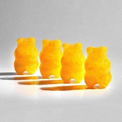 Creatine Gummies Chewable Creatine 1,250mg per Gummy – Natural Pineapple Flavor