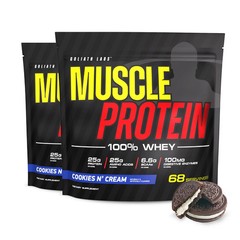 Whey Protein Powder 2.2LB Goliath Labs 30 Servings