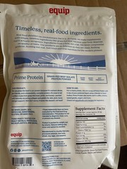 (FREE SHIPPING) Equip Prime Protein Grass-Fed Beef Isolate Powder
