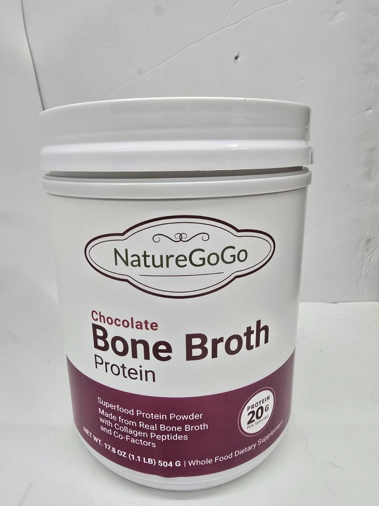 Naturegogo Organic Plant Protein Vanilla 16.9 oz (EXP:12/2026)