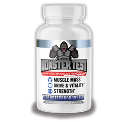 Testosterona Booster Monster Test Vitamin C + Monster Test Nitric Oxide 2-PK