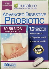 Trunature ADVANCED DIGESTIVE PROBIOTIC 100 Capsules