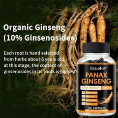 Ginseng Extract – Testosterone Booster, Male Sexual Health and ENERGY Growth