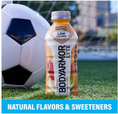 BODYARMOR LYTE Sports Drink Low-Calorie Sports Beverage, Peach Mango, 12 fl oz